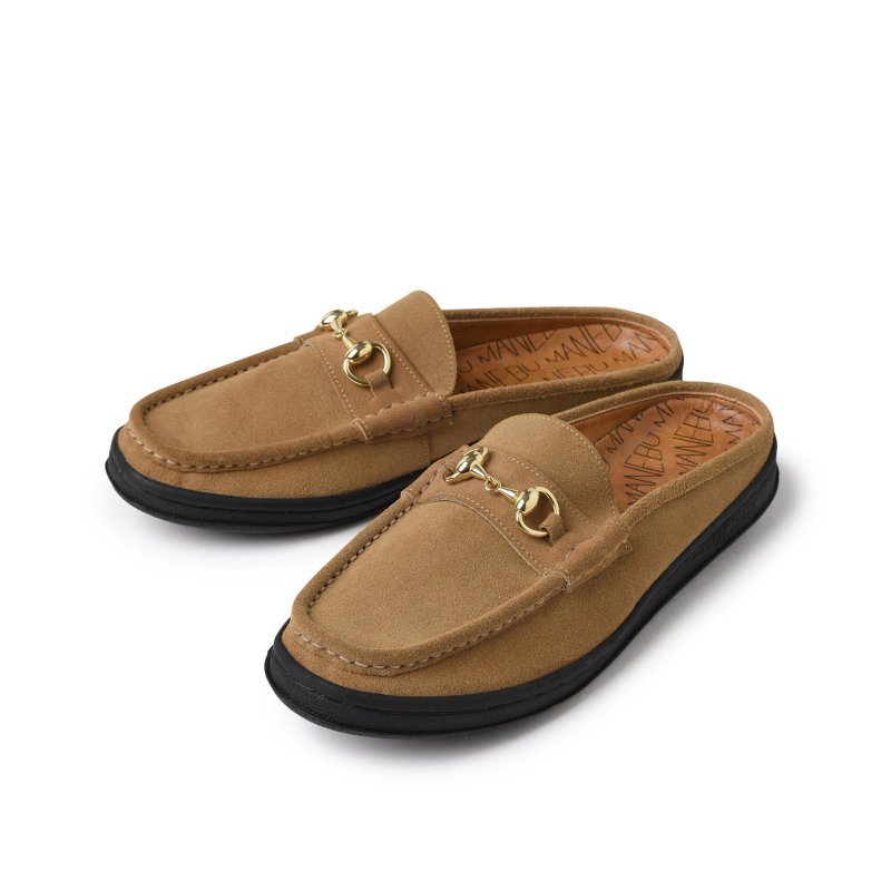 〈MANEBU〉“BITCH SLIPPER” SUEDE（MENS） - 