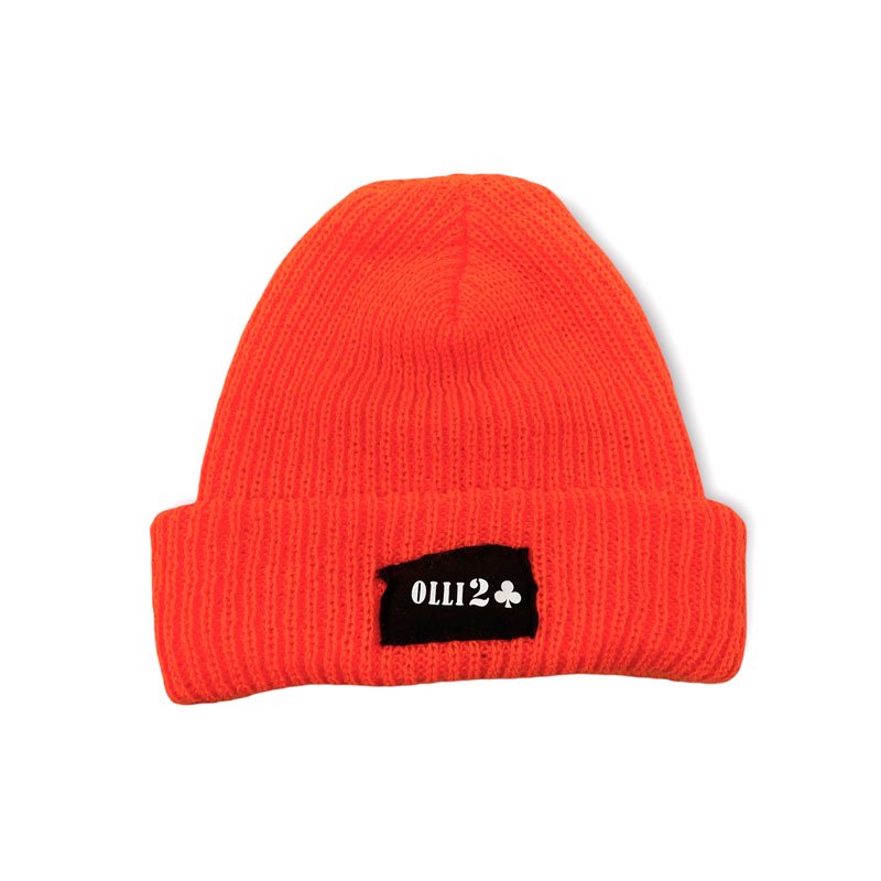 LOWCARD MAG × OLLI Beanie (ORANGE) オレンジ ニット帽 CAP