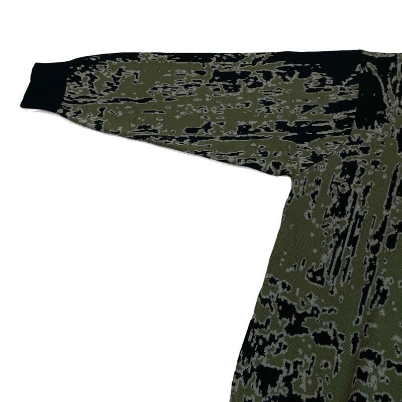 GX1000 FOREST JACQUARD KNIT SWEATER (BLACK) GX1000 FOREST JACQUARD KNIT SWEATER (BLACK)