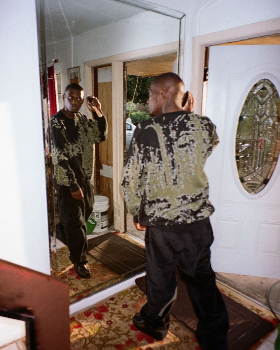GX1000 FOREST JACQUARD KNIT SWEATER (BLACK) GX1000 FOREST JACQUARD KNIT SWEATER (BLACK)