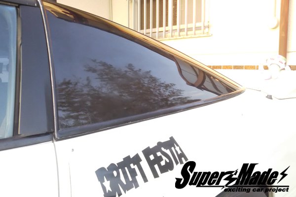 １８０ＳＸ用 リアクウォーターガラスＦＲＰ三角窓- Super Made(スーパーメイド)｜エアロ販売・板金塗装・チューニング