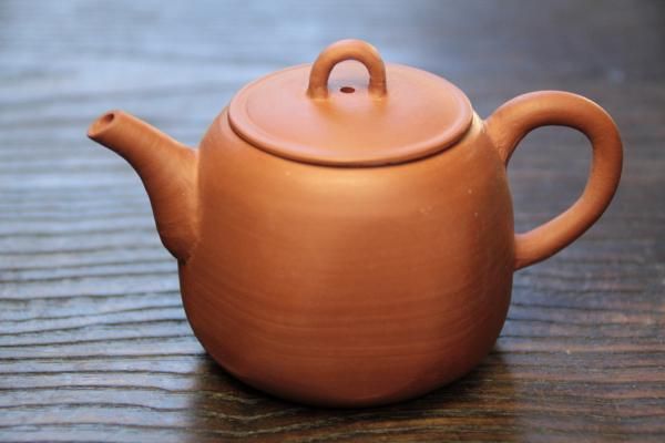 煎茶道具　常滑焼　山田陶山作　紫砂　朱泥　漢詩刻　急須　V　R4355 煎茶道具 常滑焼 山田陶山作 紫砂 朱泥 漢詩刻 急須 V R4355
