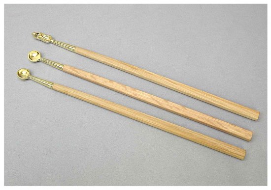 護摩杓（大々型） | 京都製護摩器、真鍮製護摩器