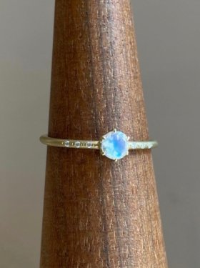 ڼ birthday stone & diamond ring (K18 or K10 or Pt)6 ࡼ󥹥ȡ 4mm  )