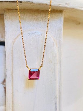 ڣʪK18  pink tourmaline ͥå쥹