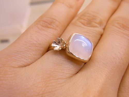 受注生産】clover Ring ～ クローバーリング～ (K10 or K18） - Ame