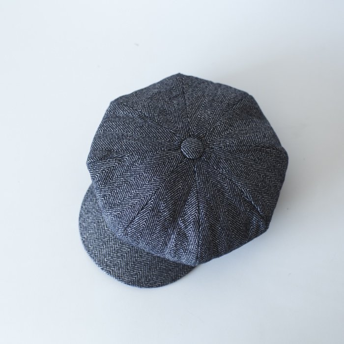 QUILP x LOCK&Co. Hatters / WATTS / Indigo Herringbone 