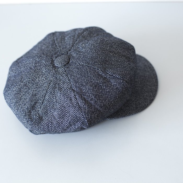 QUILP x LOCK&Co. Hatters / WATTS / Indigo Herringbone 