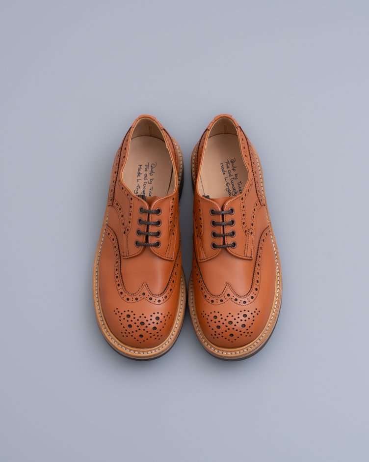 M7457 Derby Brogue Shoe / C.SHADE Brown / UK3.5, 6.0, 7.0, 9.5 in stock