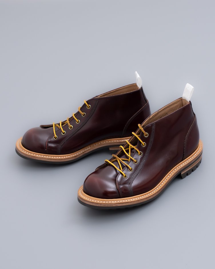 M7350 Lace Up Boot / BURGUNDY Bookbinder / UK6.0, 6.5, 7.0 in stock
