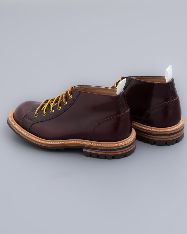 M7350 Lace Up Boot / BURGUNDY Bookbinder / UK6.0, 6.5, 7.0, 8.0 in stock