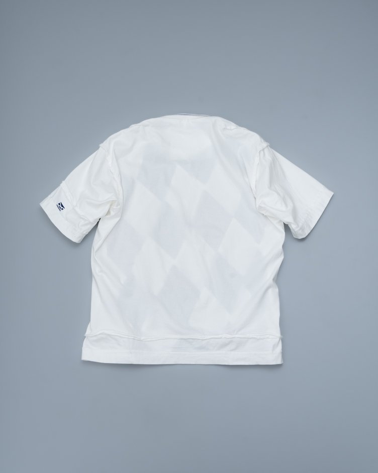 SHINYA NOMOTO / HANDMADE PATCHWORK T-Shirts / ARGYLE ASSORTED COLOR