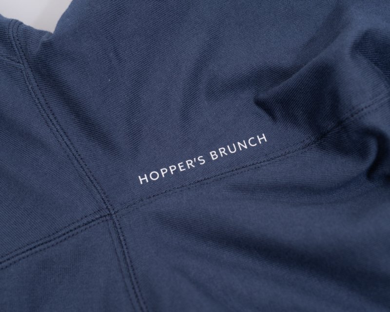 HOPPER'S BRUNCH / Parka / NAVY x GREY