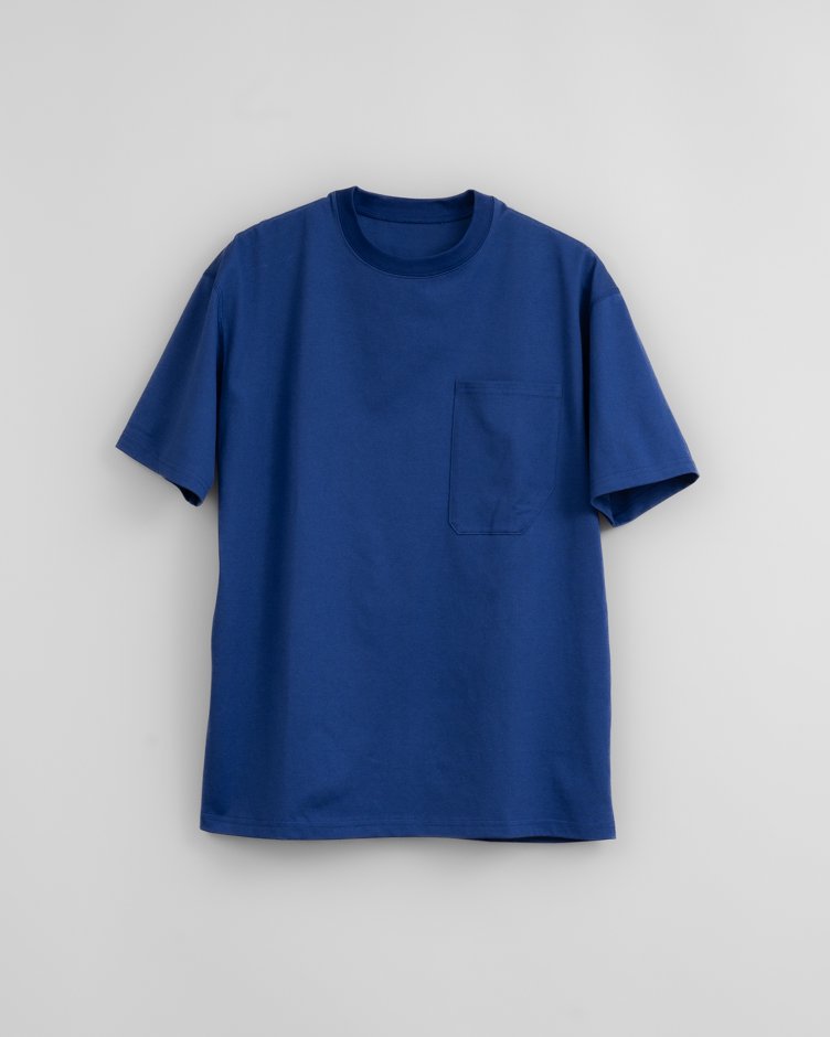 HOPPER'S BRUNCH / Pocket Tee / BLUE