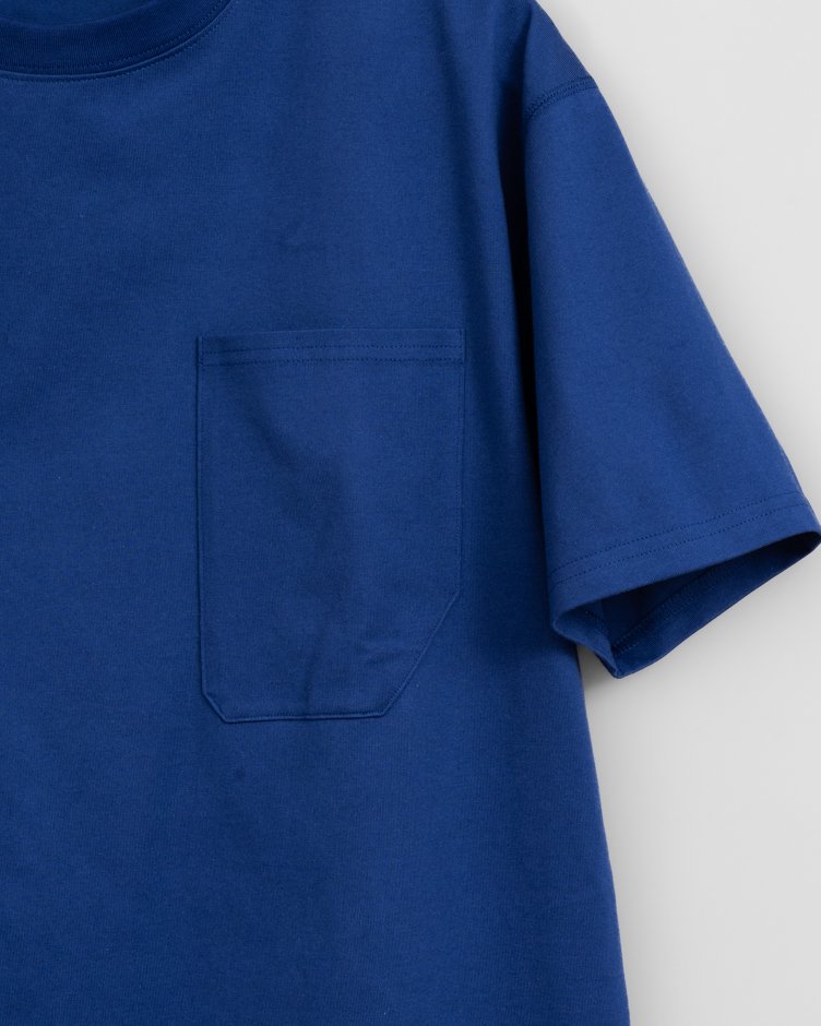 HOPPER'S BRUNCH / Pocket Tee / BLUE