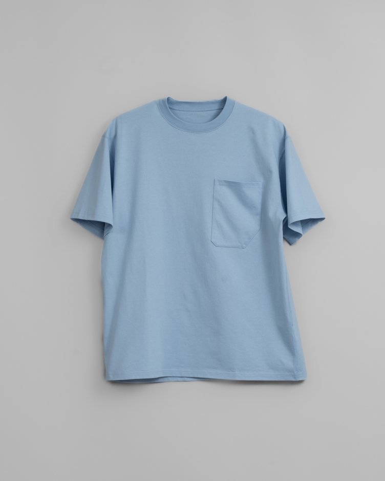 HOPPER'S BRUNCH / Pocket Tee / SKY BLUE