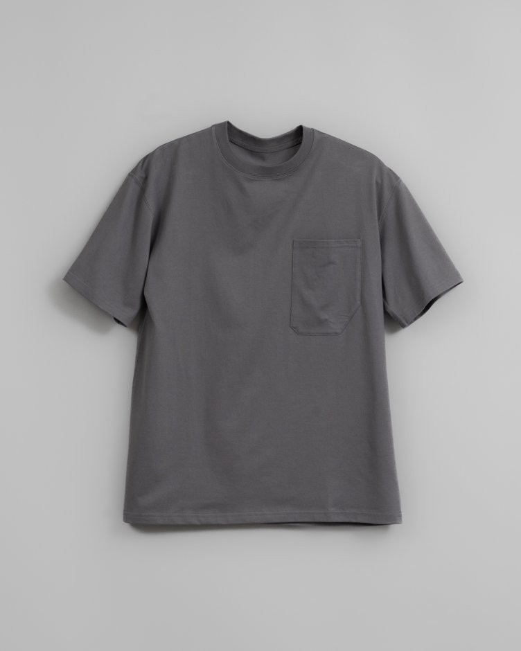 HOPPER'S BRUNCH / Pocket Tee / GREY