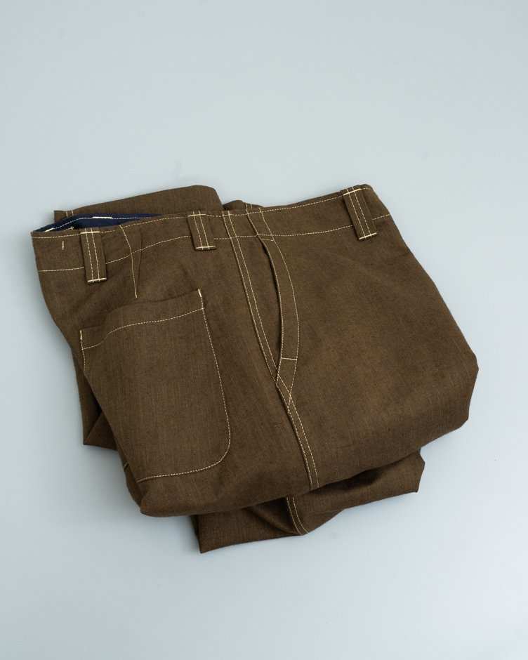 HOPPER'S BRUNCH / Wide Trouser / OLIVE