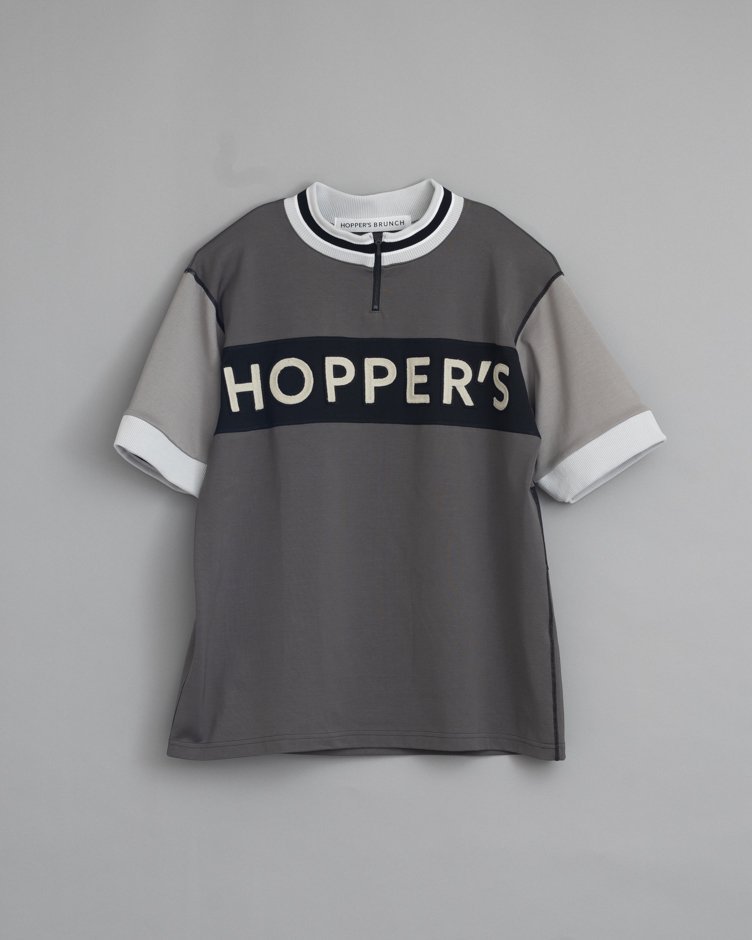 HOPPER'S BRUNCH / Cycling Tee / GREY