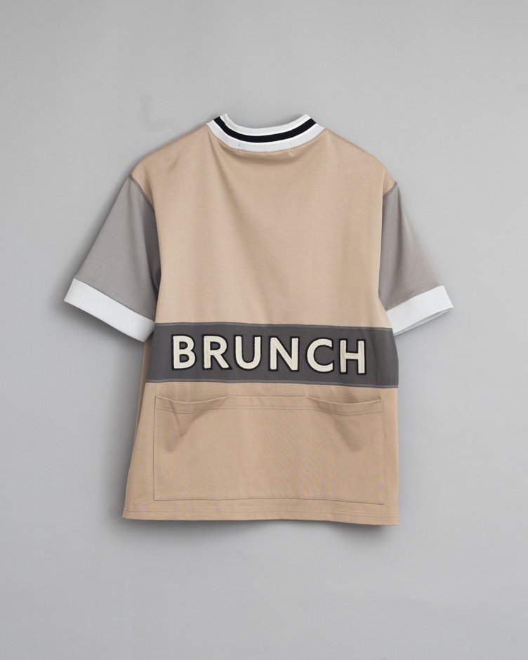 HOPPER'S BRUNCH / Cycling Tee / BEIGE