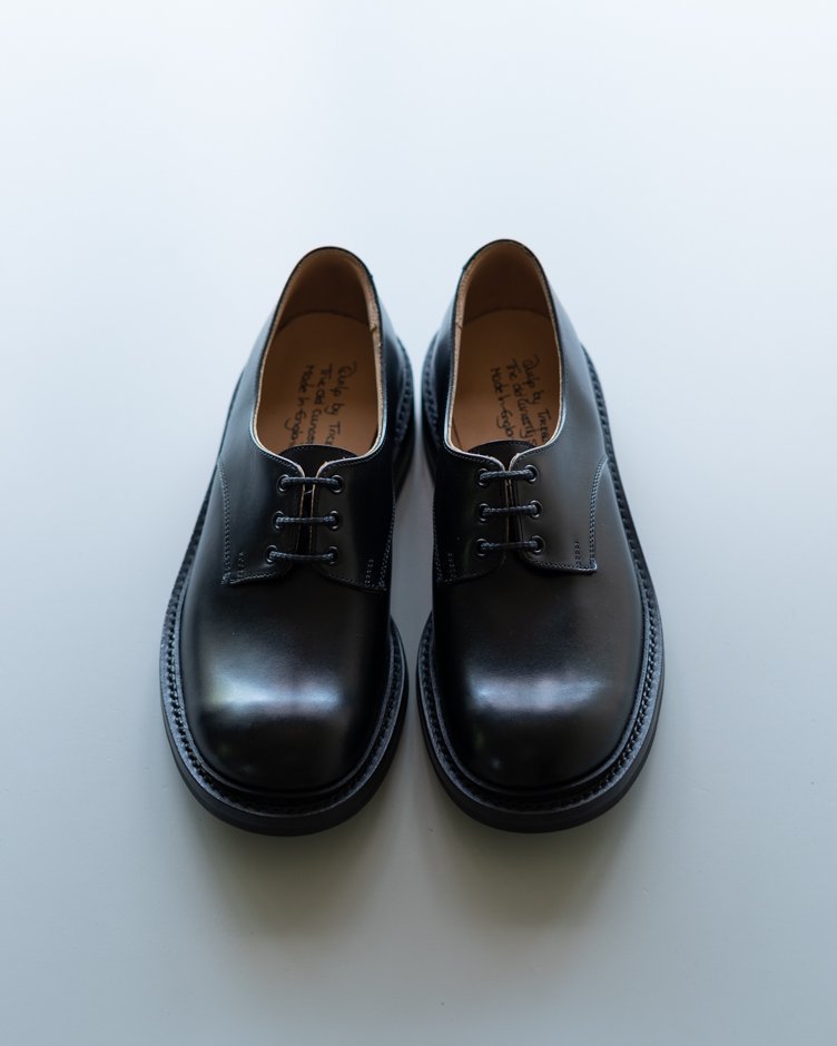 M7351 Plain Derby Shoe / BLACK Box calf  / UK5.0, UK6.0, UK6.5, UK7.0, UK7.5, UK8.5 in stock