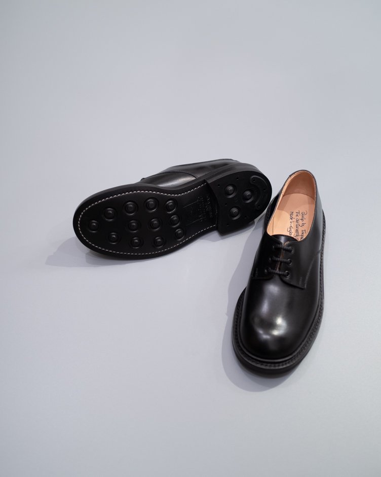 M7351 Plain Derby Shoe / BLACK Box calf  / UK5.0, UK6.0, UK6.5, UK7.0, UK7.5, UK8.5 in stock