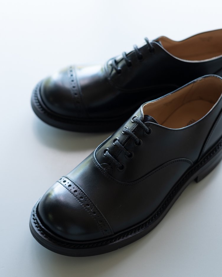 M7401 Oxford Shoe / BLACK Box Calf / UK3.5, 4.0, 5.0, 6.0, 6.5, 7.0, 7.5, 8.0, 9.0,    in stock