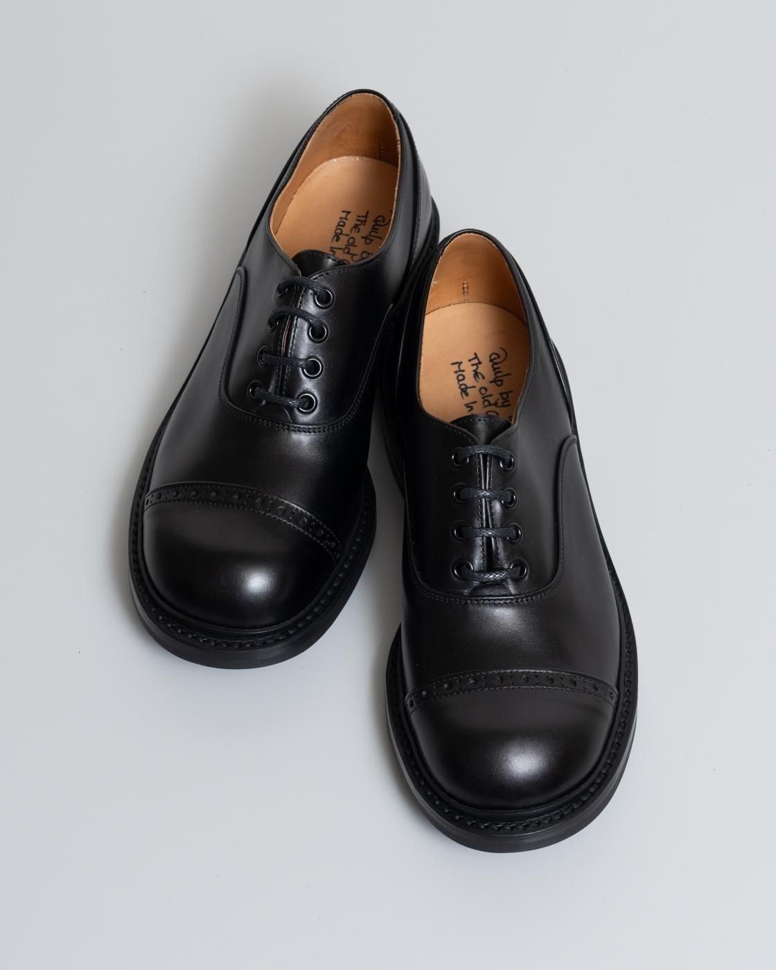 M7401 Oxford Shoe / BLACK Box Calf / UK3.5, UK4.0, UK5.0, UK6.0, UK7.5, UK8.0 UK9.0 in stock