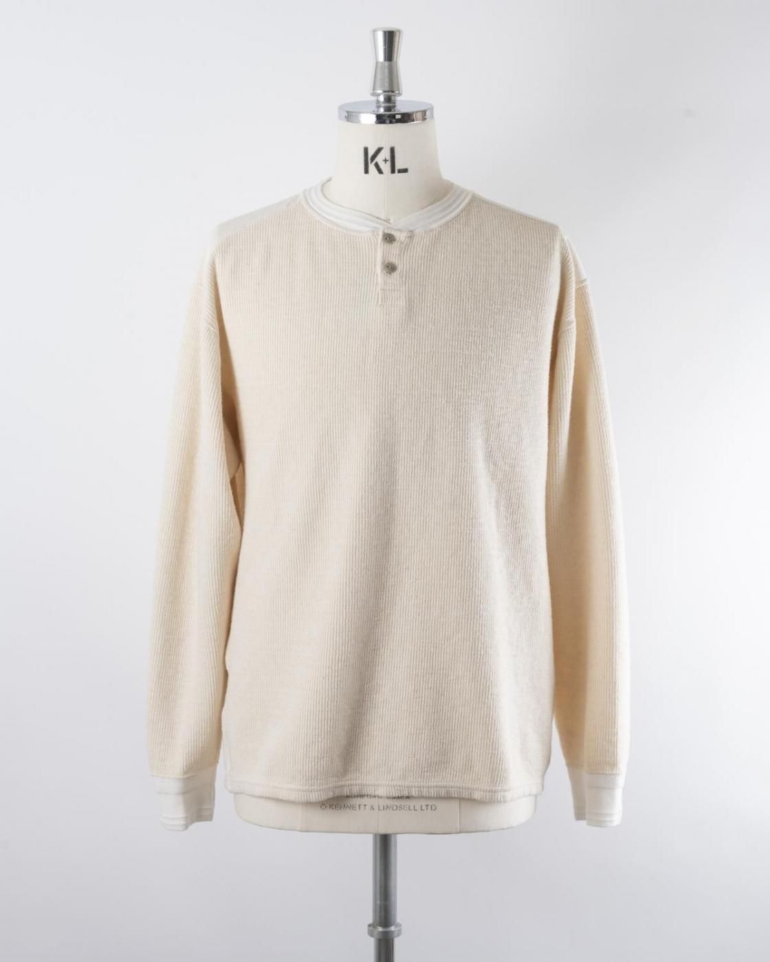 HOPPER'S BRUNCH / Henry Neck Top / NATURAL