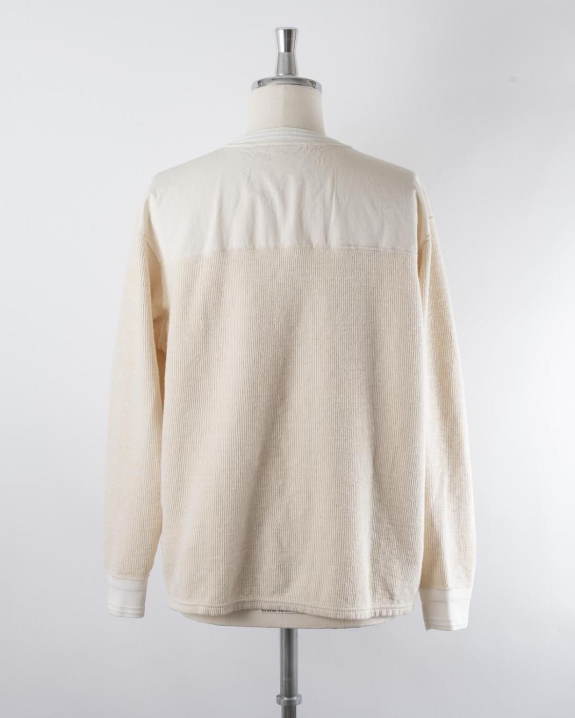 HOPPER'S BRUNCH / Henry Neck Top / NATURAL