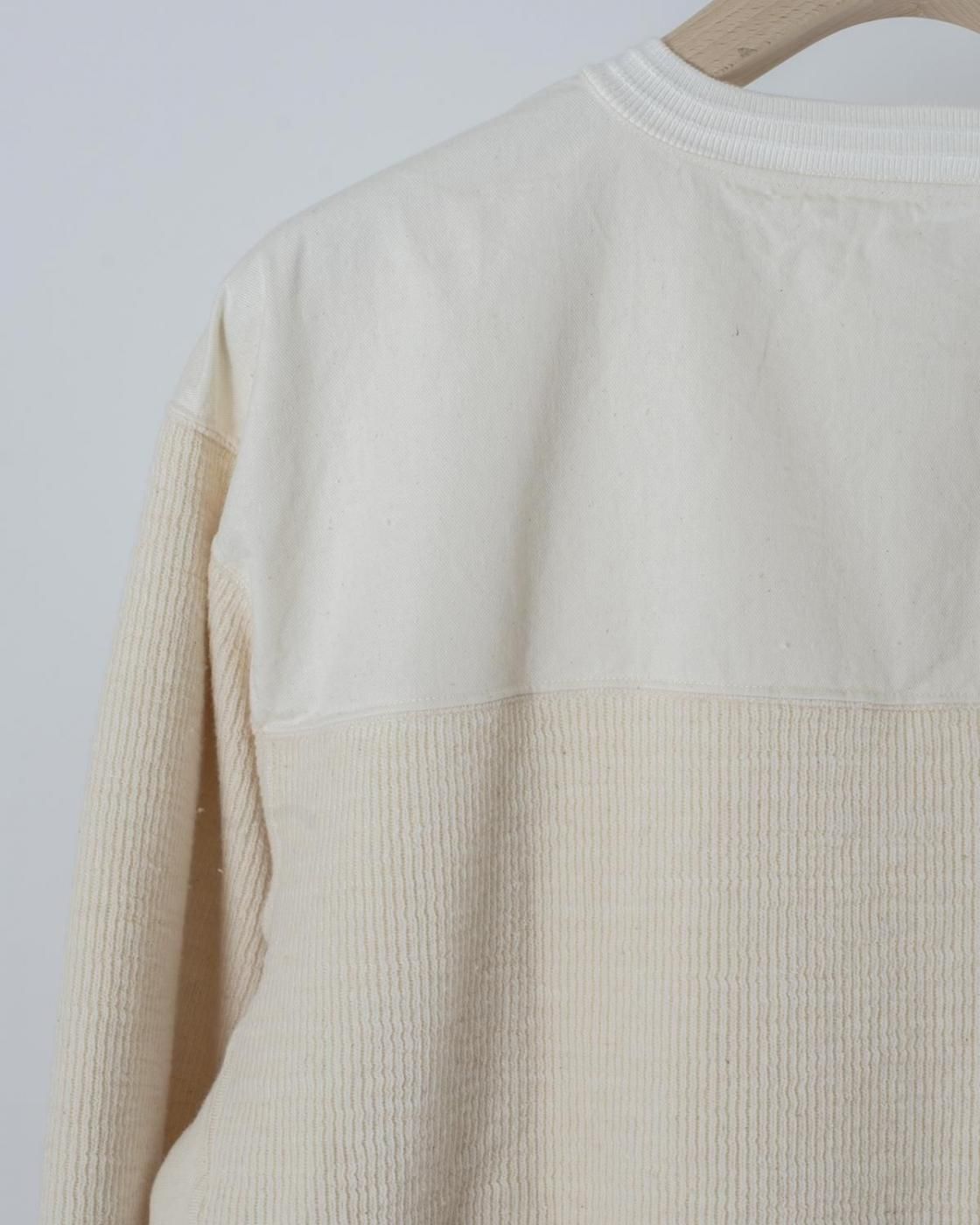 HOPPER'S BRUNCH / Henry Neck Top / NATURAL