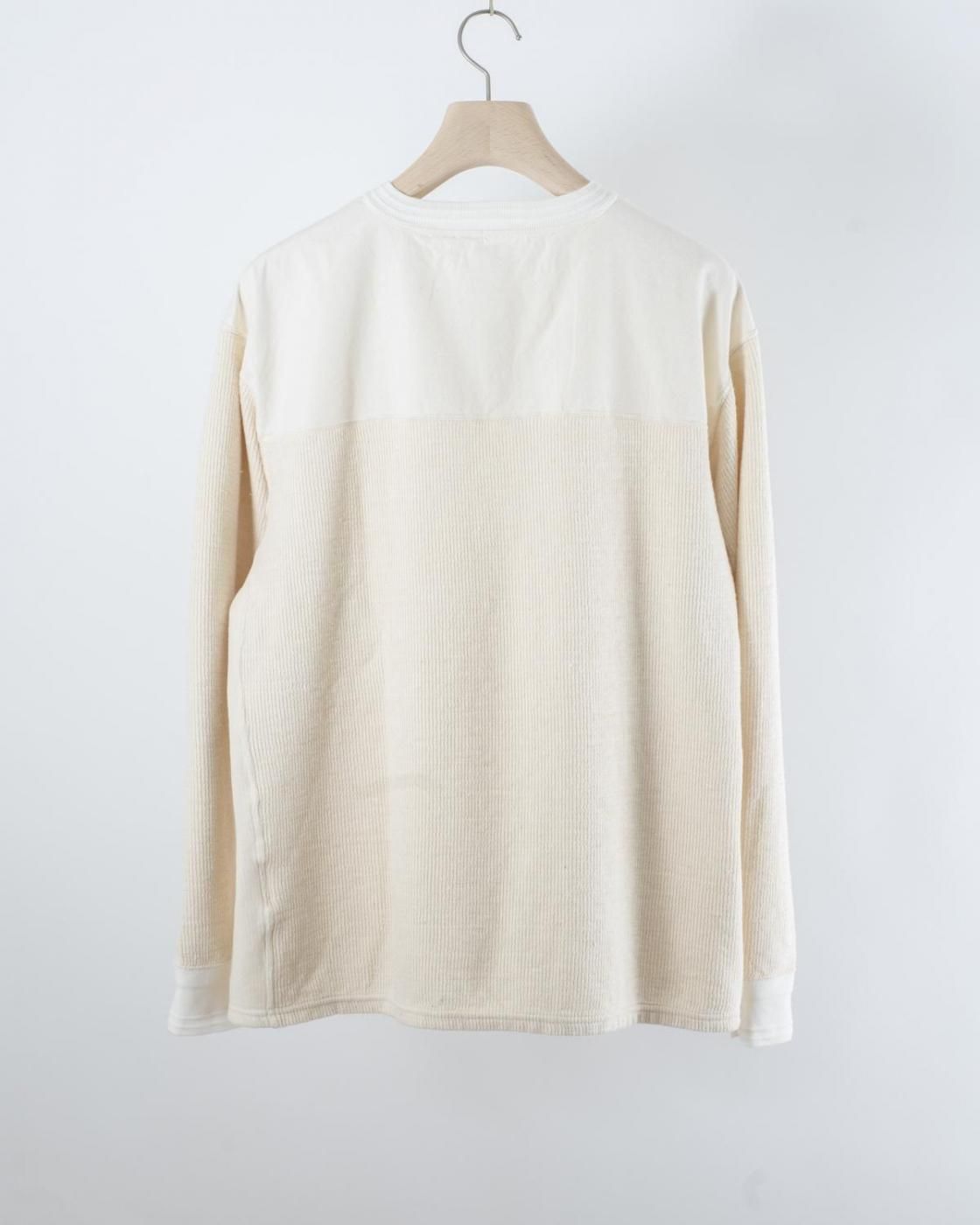 HOPPER'S BRUNCH / Henry Neck Top / NATURAL