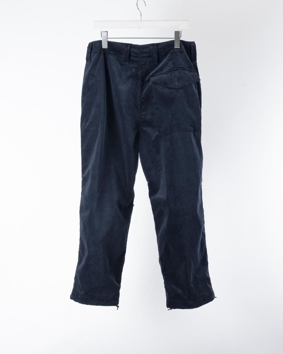 HOPPER'S BRUNCH / Corduroy Pants / NAVY