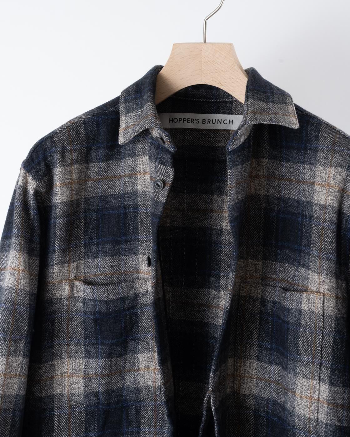 HOPPER'S BRUNCH / Shirts Jacket / GREY