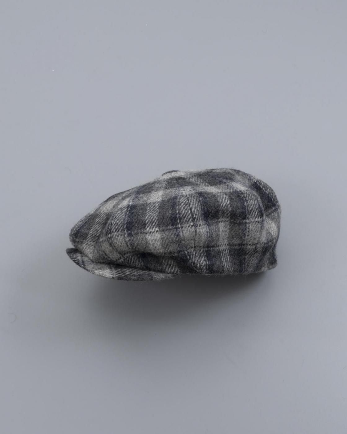 QUILP x LOCK&Co. Hatters / WATTS / Mohair GREY CHECK