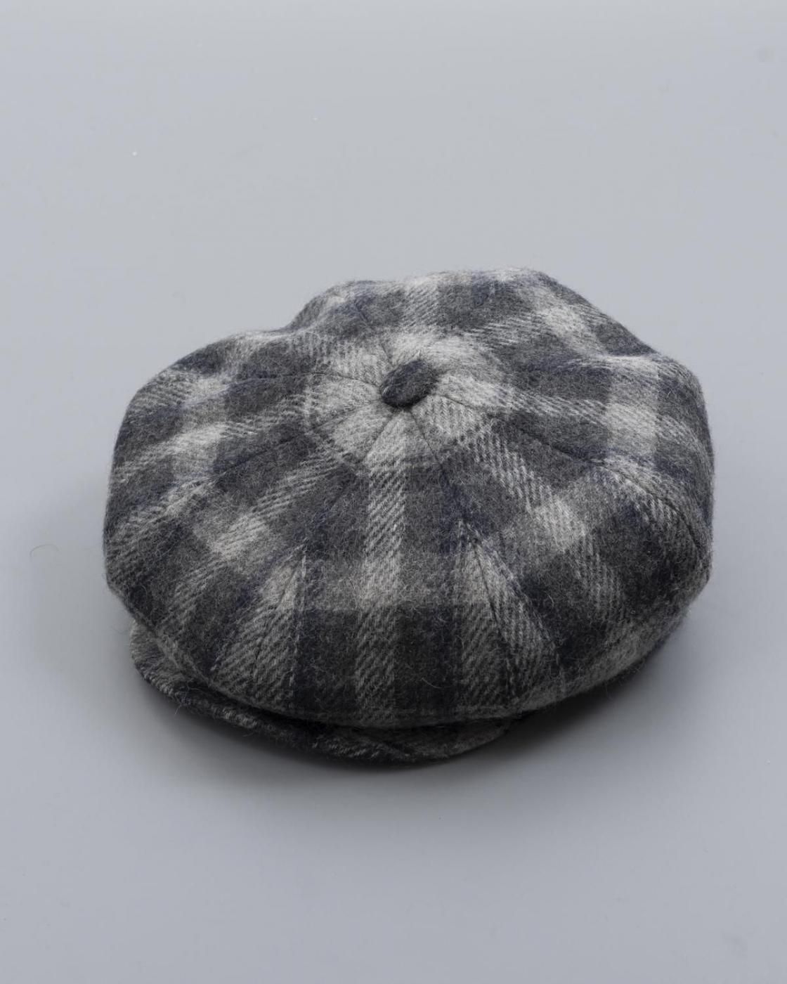 QUILP x LOCK&Co. Hatters / WATTS / Mohair GREY CHECK