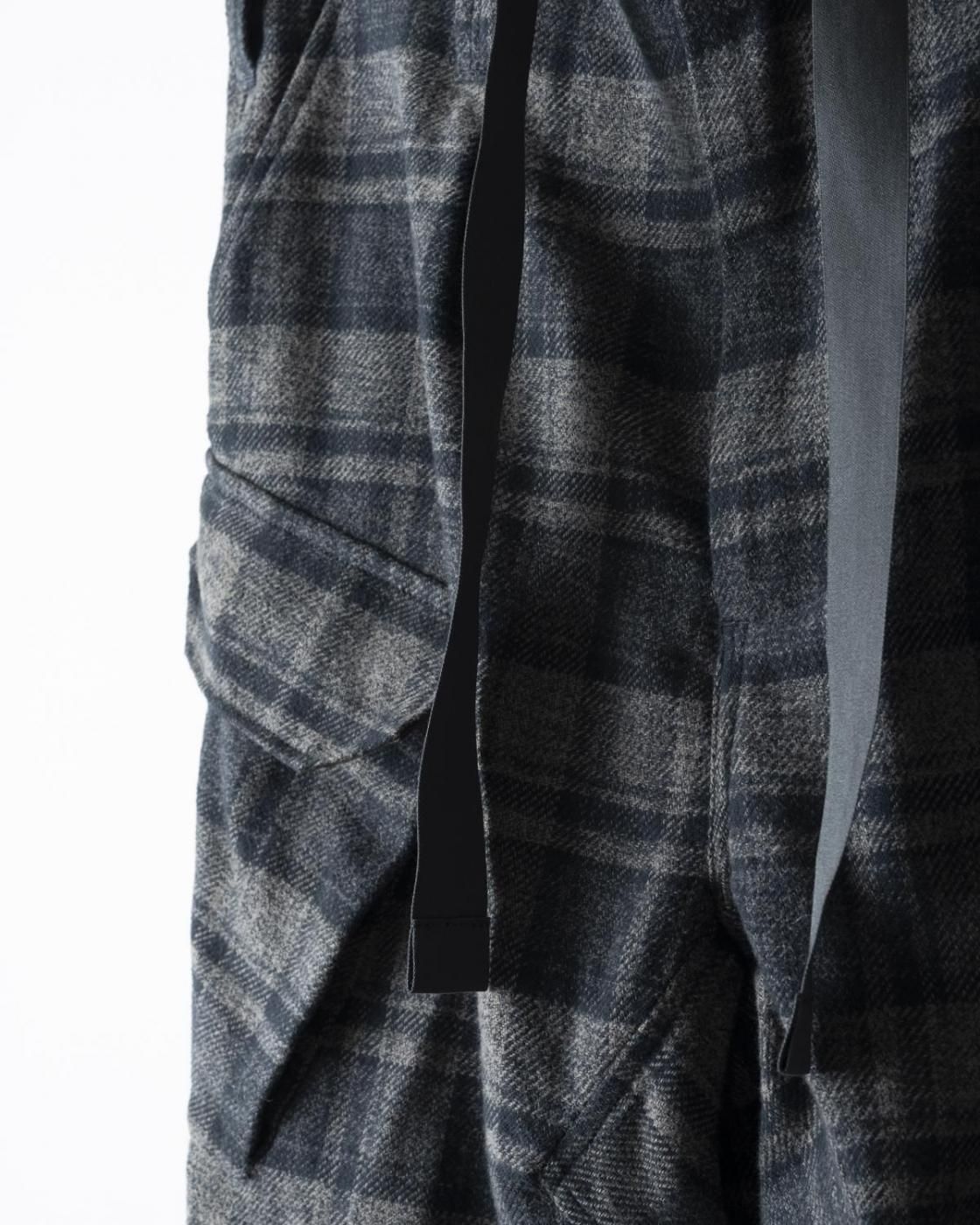 HOPPER'S BRUNCH / Military Pants / BEIGE CHECK