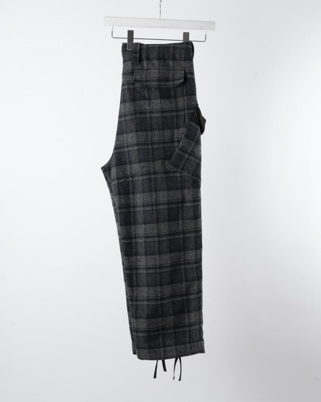 HOPPER'S BRUNCH / Military Pants / BEIGE CHECK