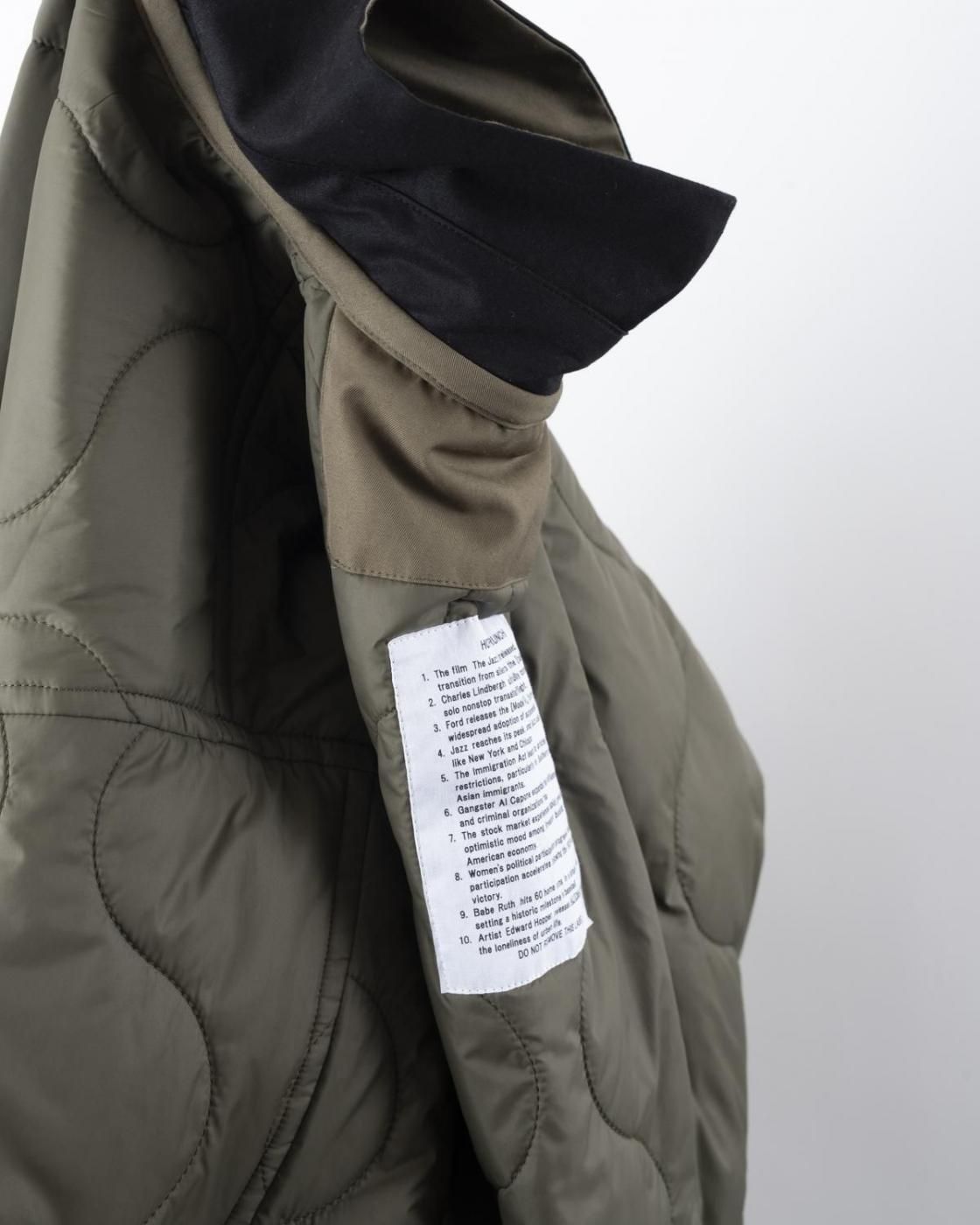 HOPPER'S BRUNCH / Reversible Jacket / BLACK