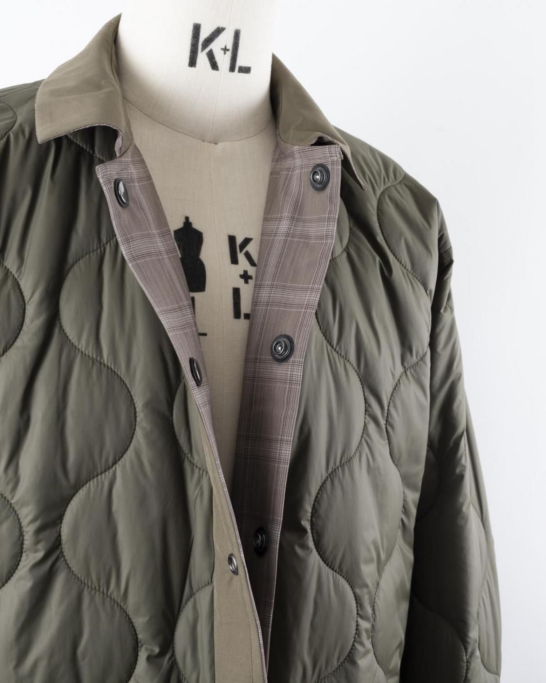 HOPPER'S BRUNCH / Reversible Jacket / CHECK
