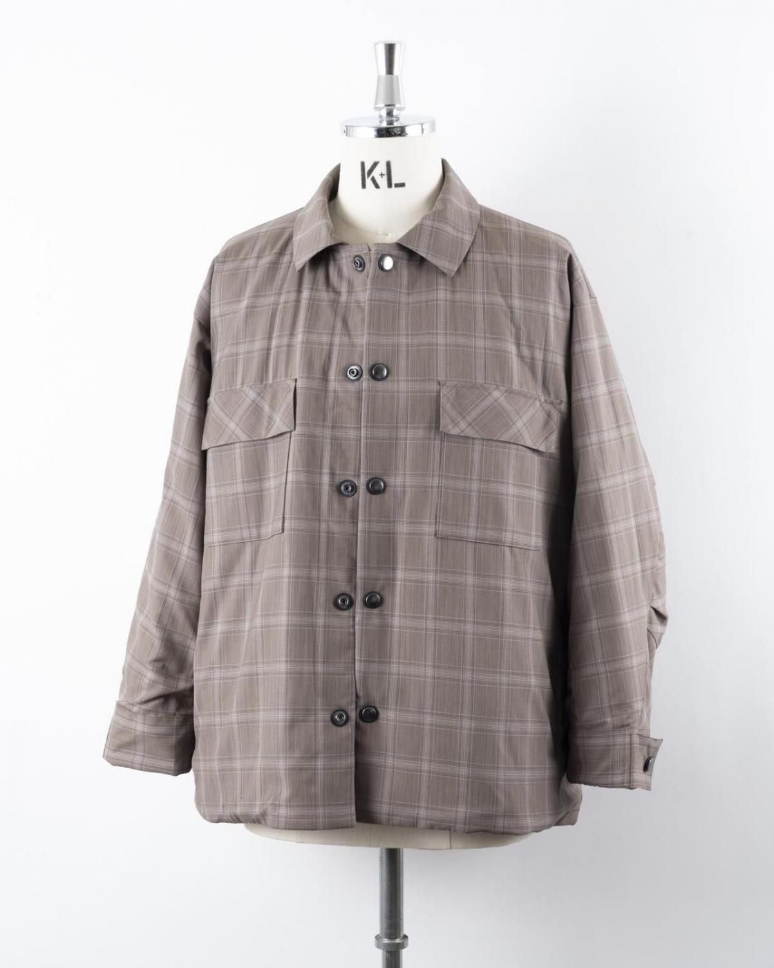 HOPPER'S BRUNCH / Reversible Jacket / CHECK
