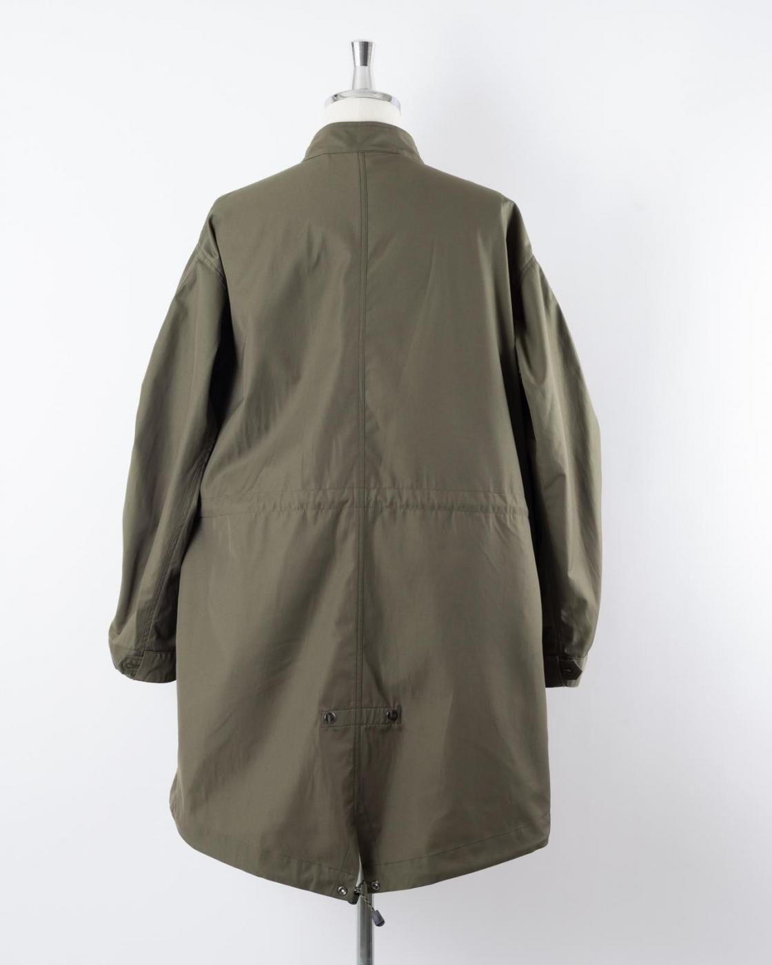 HOPPER'S BRUNCH / Fishtail Coat / OLIVE