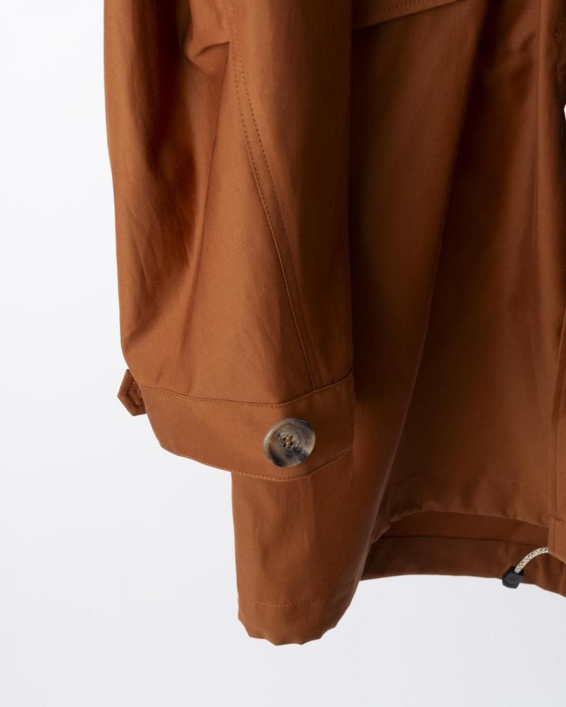 HOPPER'S BRUNCH / Fishtail Coat / BRICK