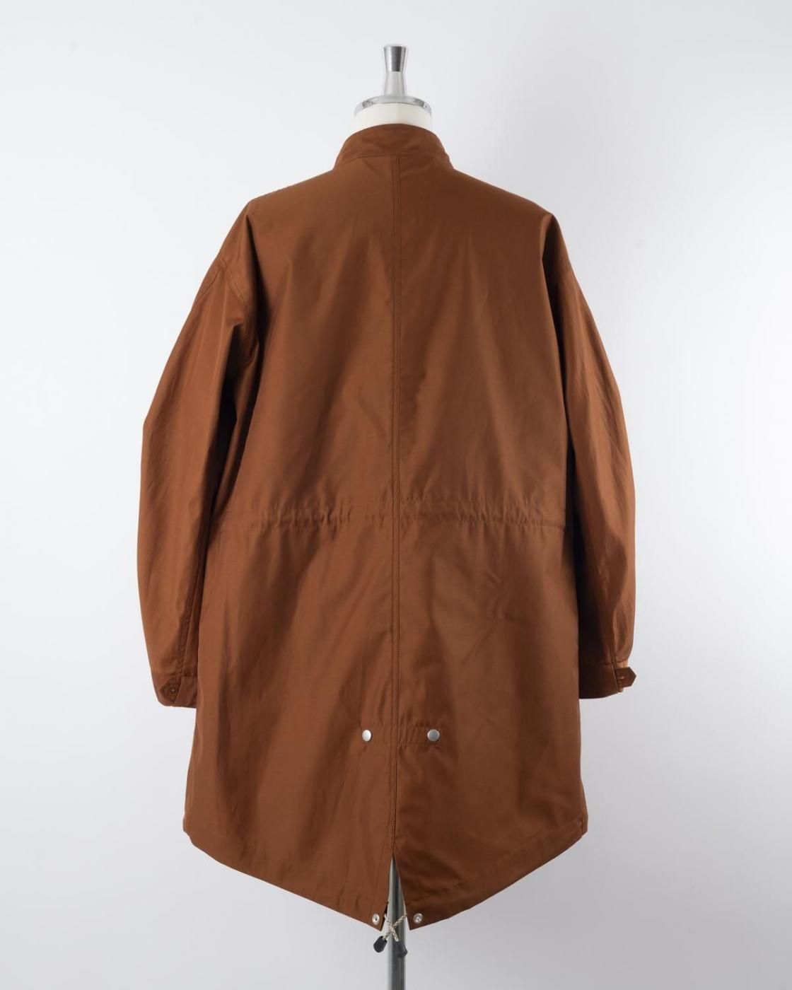 HOPPER'S BRUNCH / Fishtail Coat / BRICK