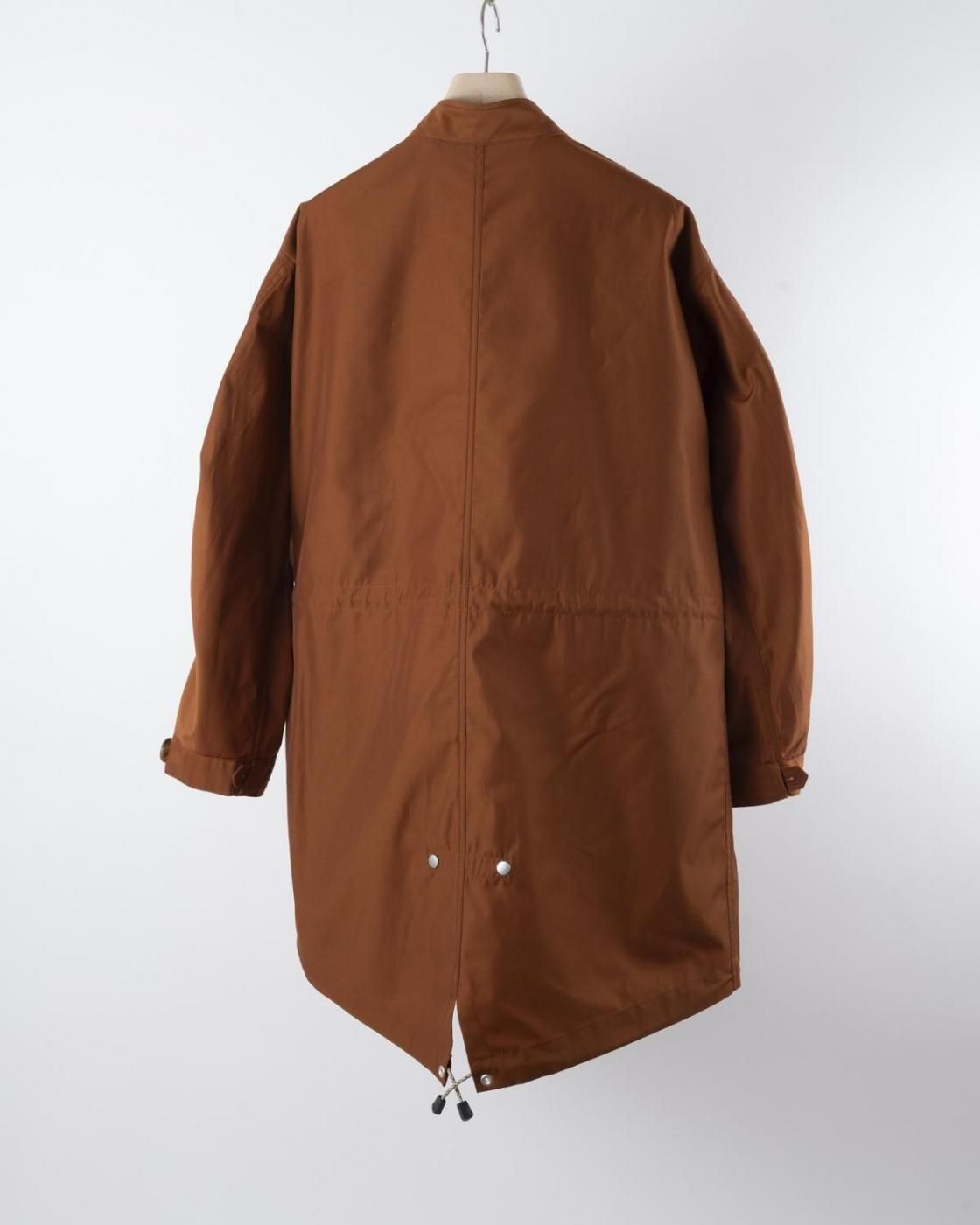 HOPPER'S BRUNCH / Fishtail Coat / BRICK