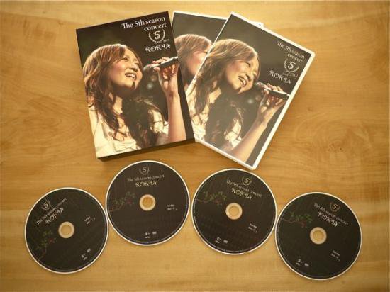 2011年 The 5th season concert DVD 4枚組 - コキア印