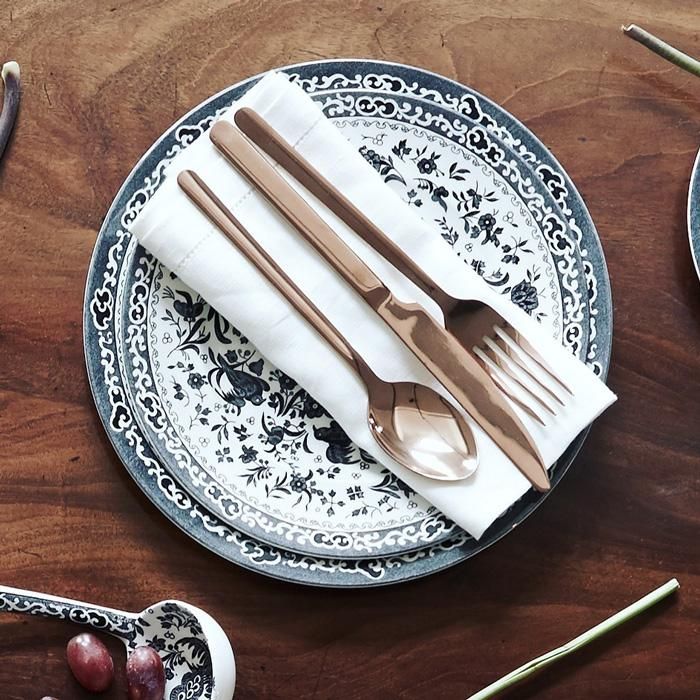 イギリス食器 Burleigh ブラックリーガルピーコック プレートS