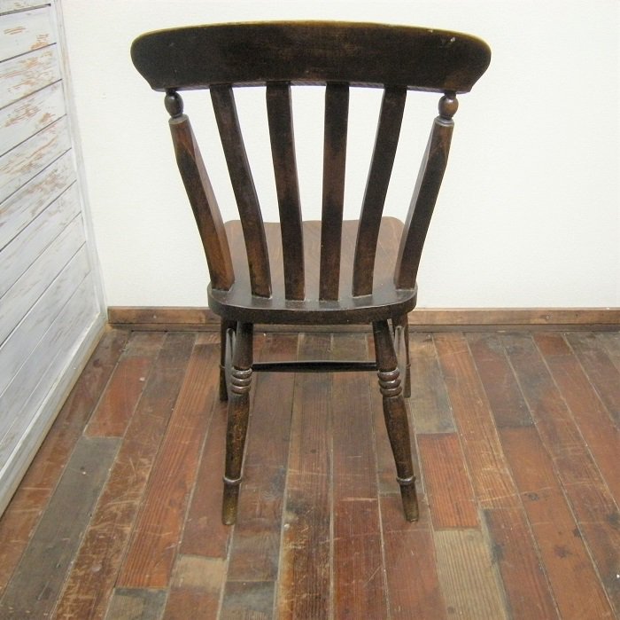 アンティーク カントリーキッチンチェアー SLAT BACK CHAIR 1890年