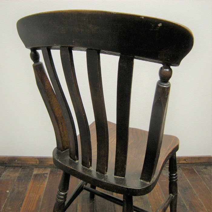 アンティーク カントリーキッチンチェアー SLAT BACK CHAIR 1890年