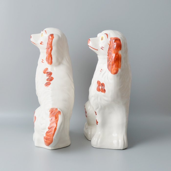 STAFFORDSHIRE DOGS スタフォードシャードッグ　ペアの犬　 ARTHUR WOOD & SON　1960年代